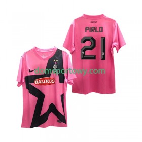 Koszulka Juventus Andrea Pirlo 21 Retro Wyjazdowe Koszulki Piłkarskie 2011-2012 Krótki Rękaw